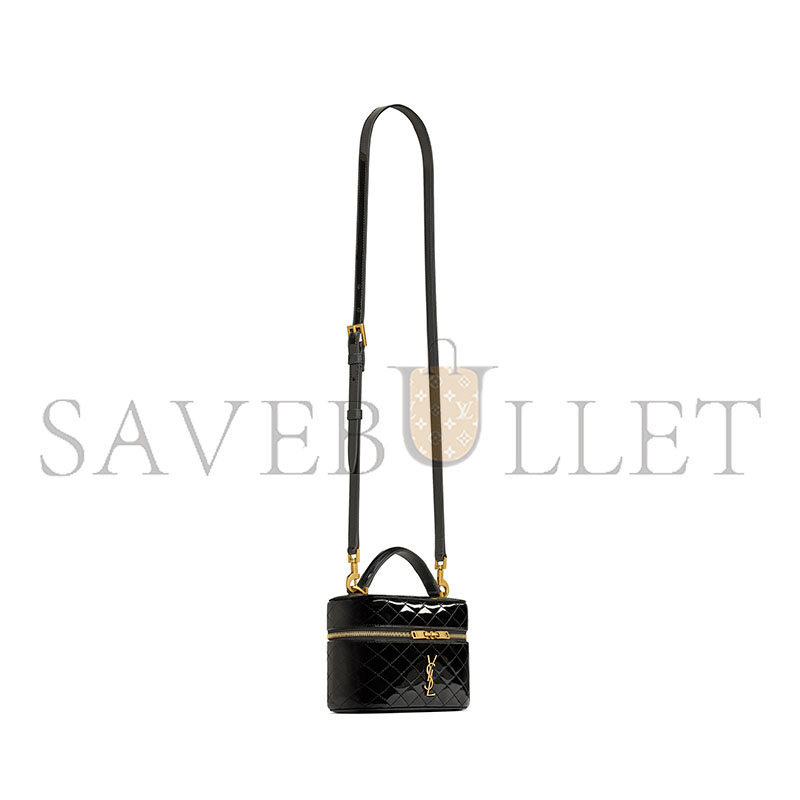YSL GABY VANITY BAG IN PATENT LEATHER 7667310UFU71000 (18*11*6.5cm) YSL GABY VANITY BAG IN PATENT LEATHER 7667310UFU71000 (18*11*6.5cm)